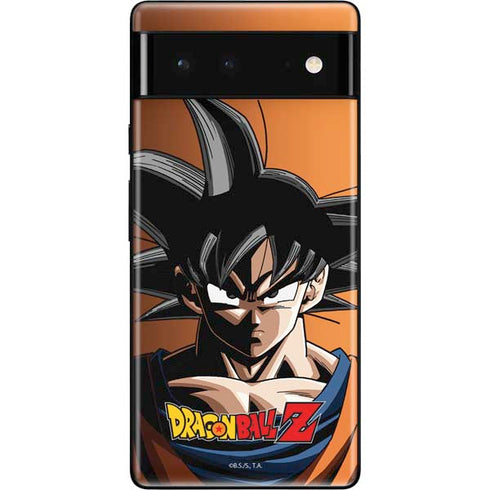 Dragon Ball Z Goku Portrait Google Pixel 6 Skin
